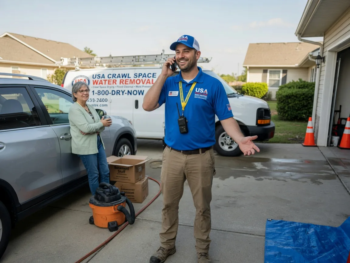 Crawl Space Water Removal Cottonton, AL FAQs
